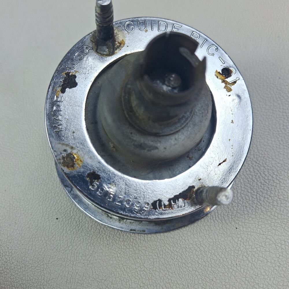 Vintage 1961-1962 Chevrolet Corvette Inner Left Tail Light Housing Assembly LH